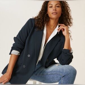 Maeve Double-Breasted Blazer